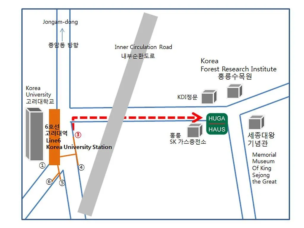 Huga Haus Hostel Seoul South Korea